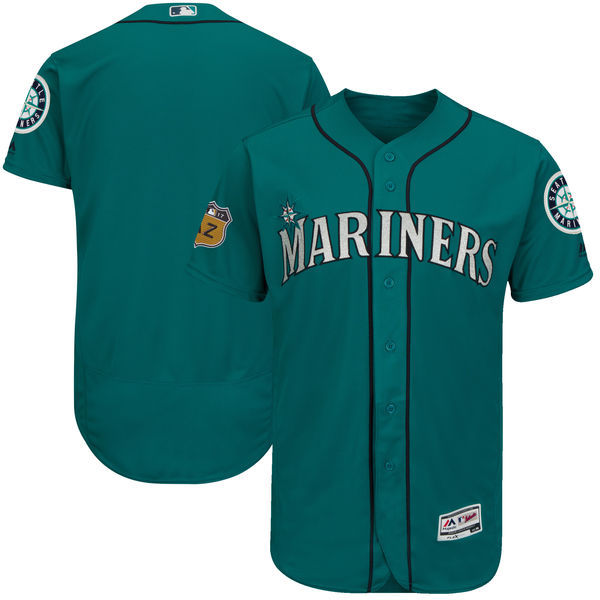 2017 MLB Seattle Mariners Blank Green Jerseys